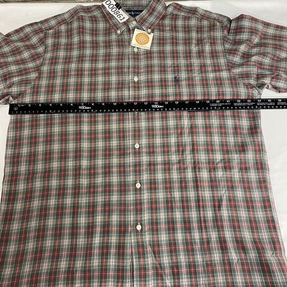 Ralph Lauren Shirt Men's Medium Multicolor Plaid Blake American Light Academia - Picture 10 of 15
